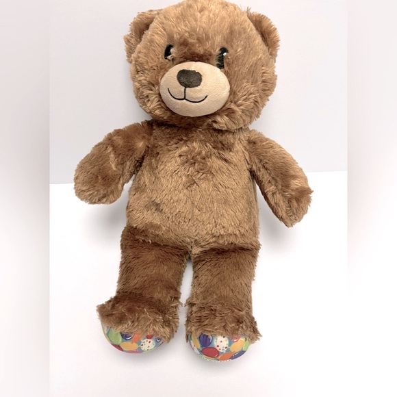 Build A Bear 🧸🎈 Workshop Happy Birthday 16" Colored Balloons Soft Animal Plush - Picture 3 of 12